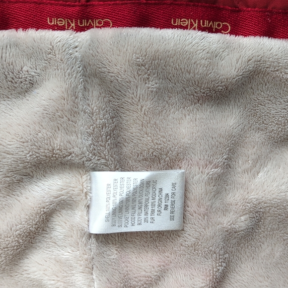 Calvin Klein Down Fleece-Lined Hooded Jacket - Picture 8 of 11